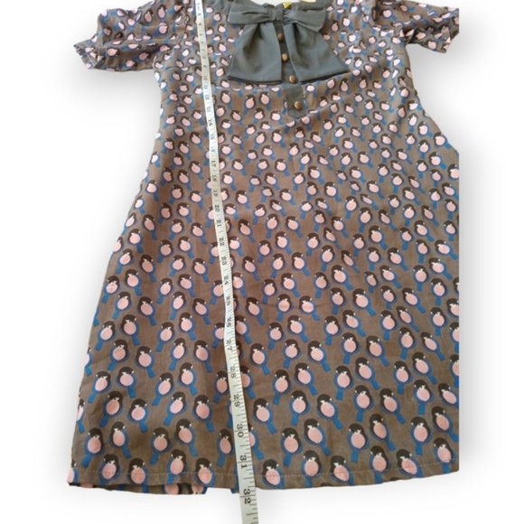 Max C boutique vintage style dress light fabric lined small - Picture 3 of 8